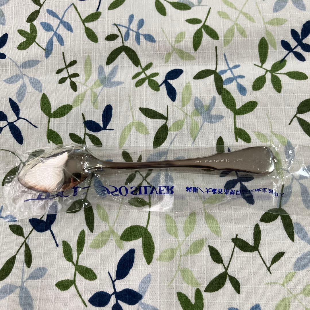 【お値下げしました】TBCL シルバースプーン5本＋シルバーポリシングクロス