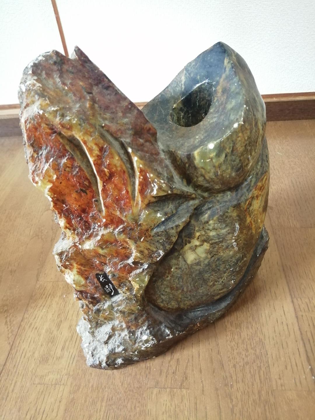 飾り石　床の間　花器