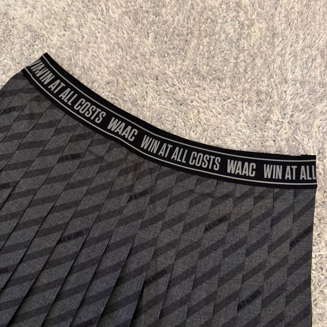 WAAC ワック プリーツ スカート パンツ Mサイズ グレー ゴルフ 新品