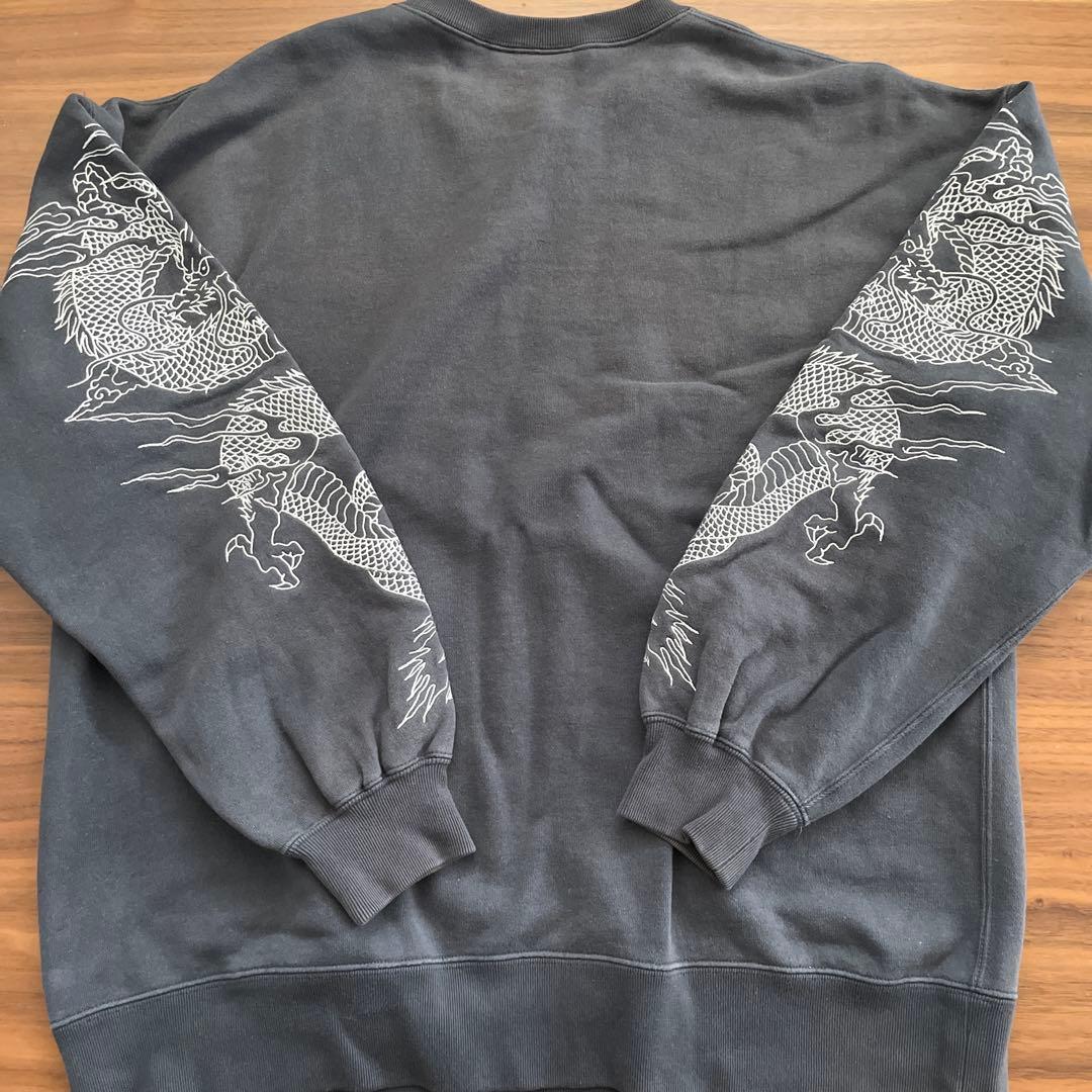 み*み様 希少BLACKEYEPATCH ドラゴン刺繍スウェット