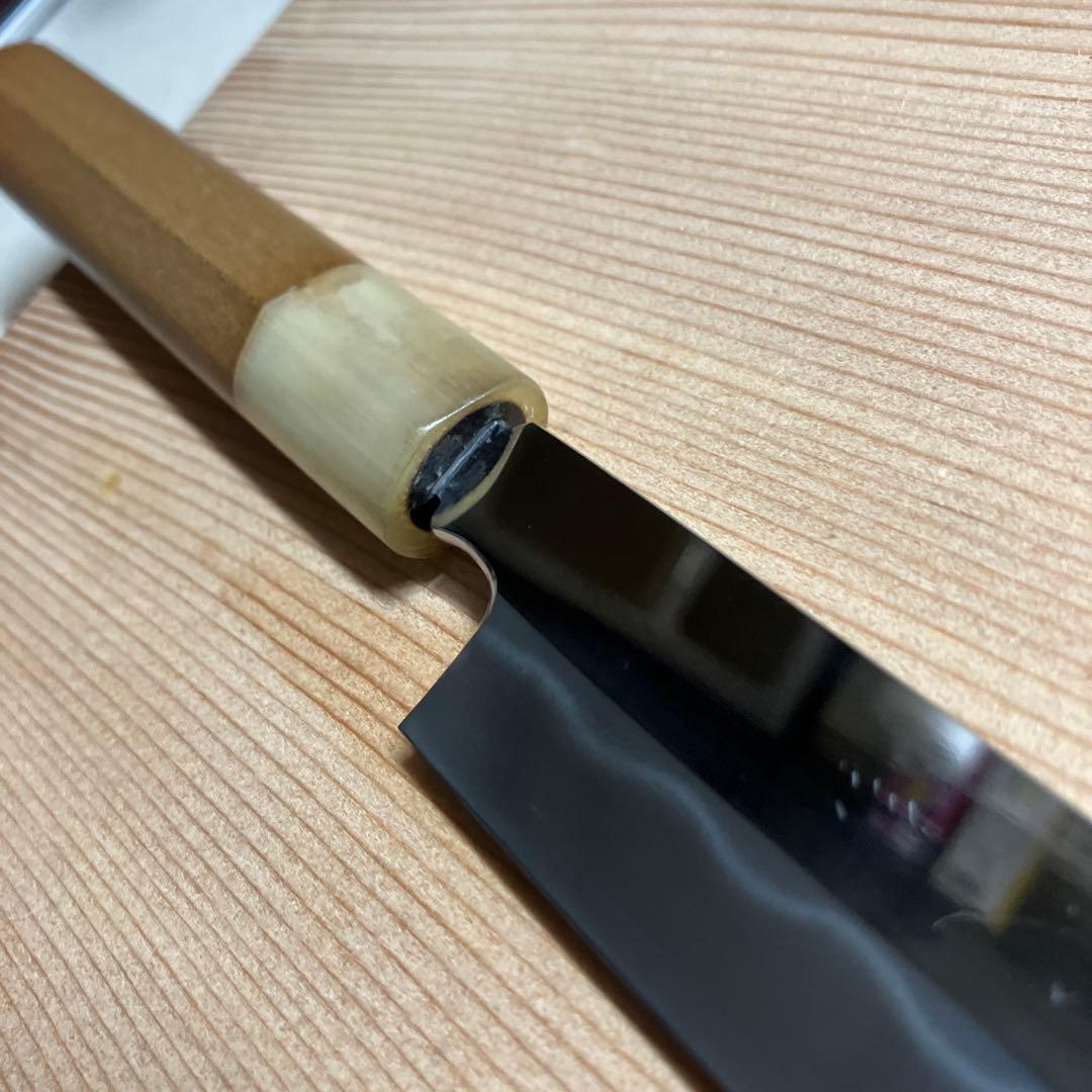 武信？　本焼　フグ引き包丁　白鋼　天然砥石で本刃付け済み❗️