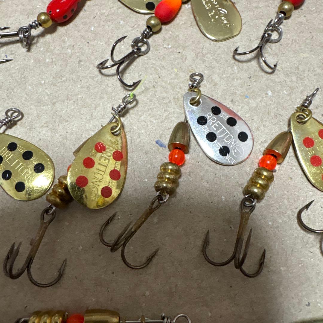 シルバークリーク8個 ブレットン7個 MIU 計17個セット 管釣り トラウト