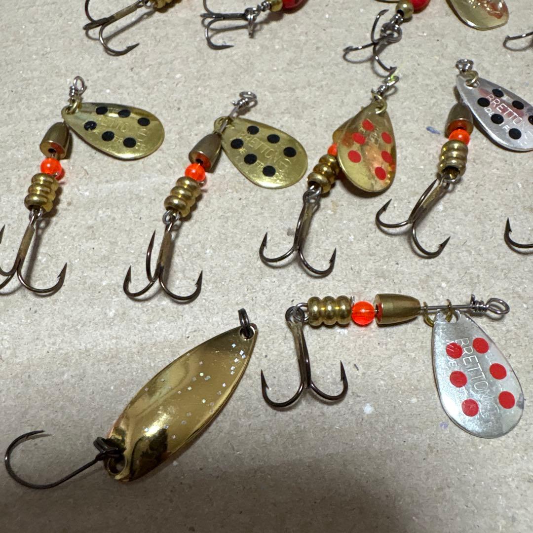 シルバークリーク8個 ブレットン7個 MIU 計17個セット 管釣り トラウト