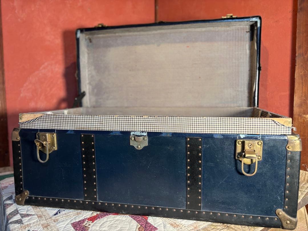 アンティーク　船トランク（スティーマートランク）