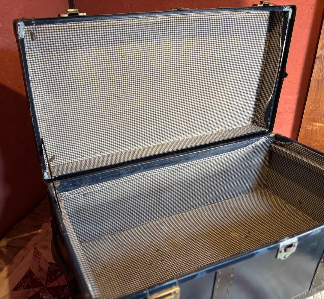 アンティーク　船トランク（スティーマートランク）