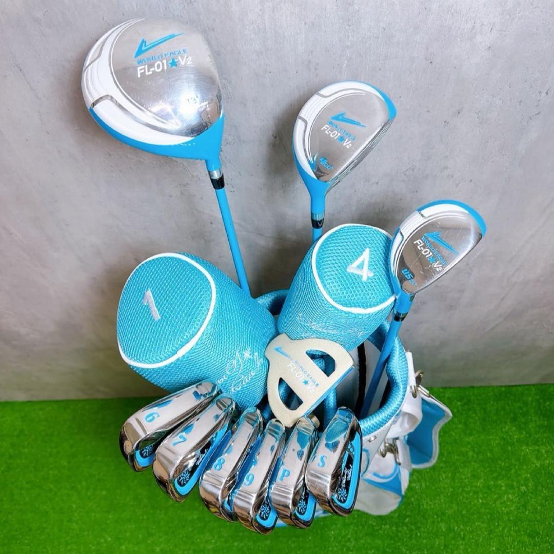 ワールドイーグル　FL-01 V2 レディースゴルフクラブセット　右打ち　女性用