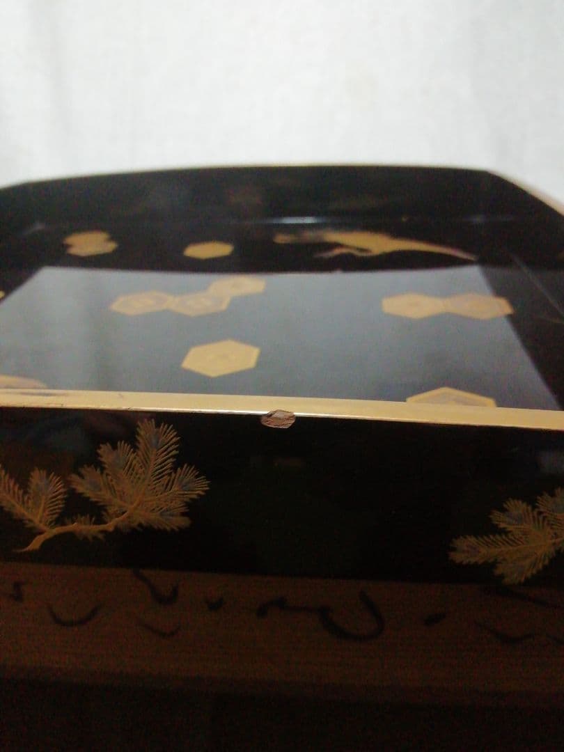 ♪蒔絵膳　江戸