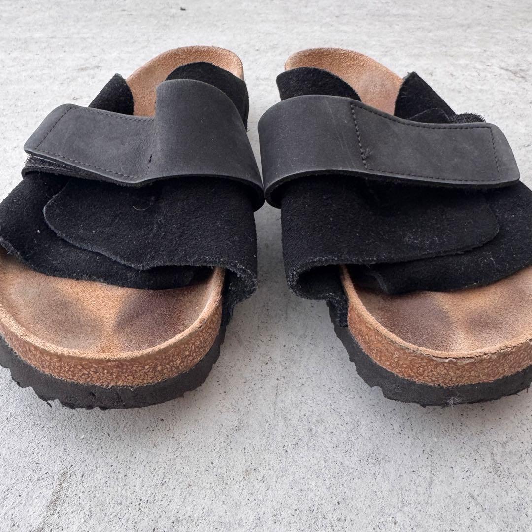 BIRKENSTOCK サンダル kyoto ブラックスウェード ビルケン