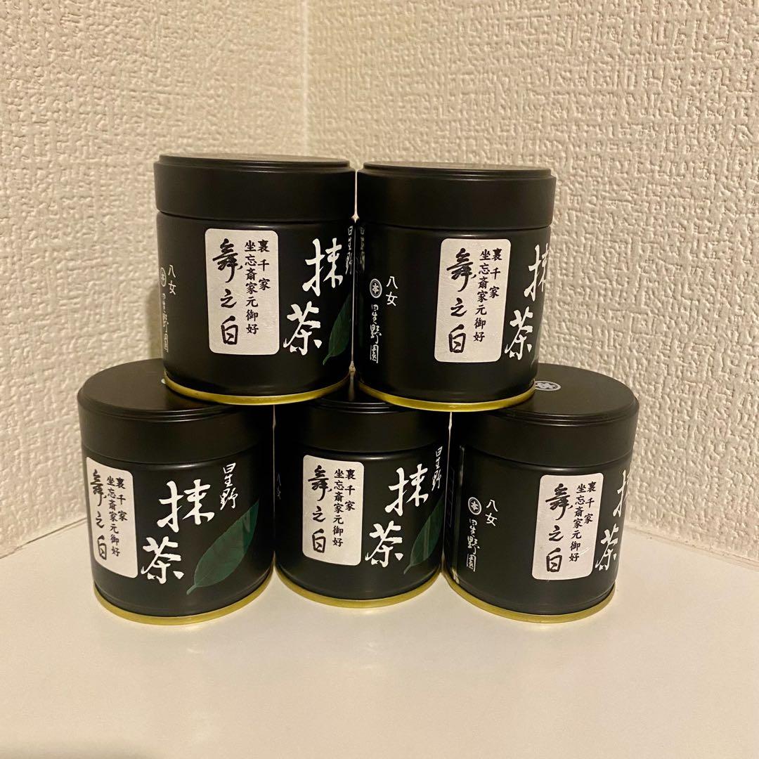 星野園 抹茶「舞之白」40gx5缶