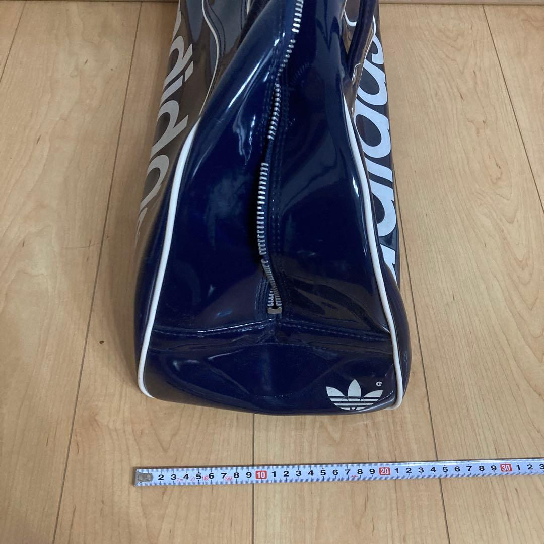adidasエナメルボストンバッグ /ビンテージ