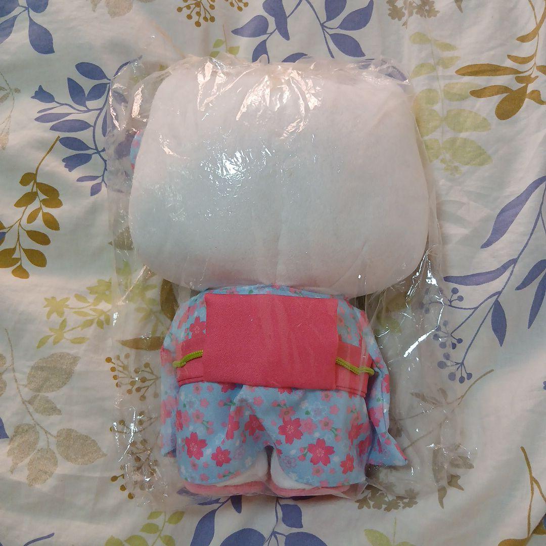 【サンリオ販売終了品】ハローキティ桜着物　Ｍサイズ30.0×21.0