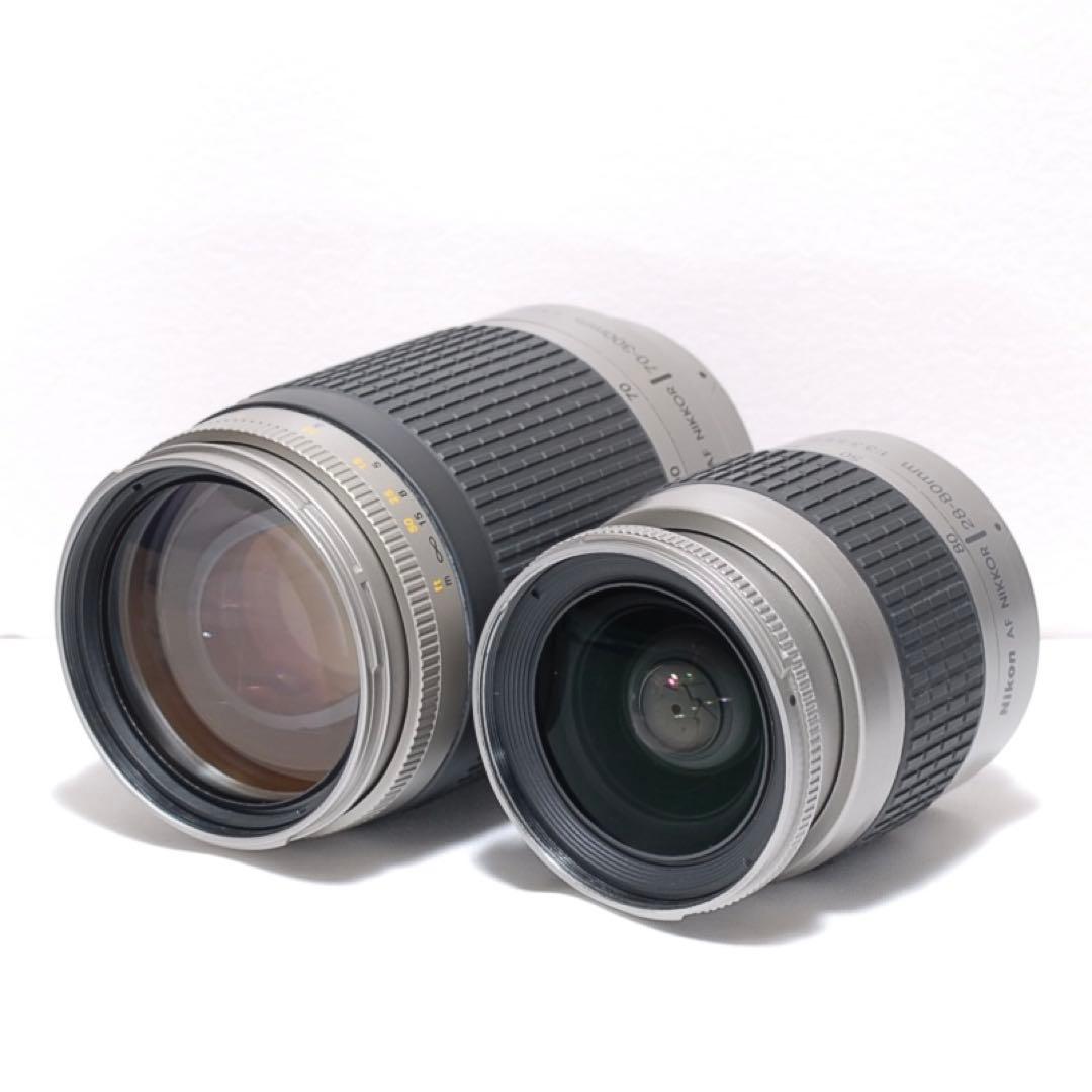 ✨スポーツ撮影OK✨Nikon D50✨ダブルレンズ✨超望遠レンズ✨希少モデル