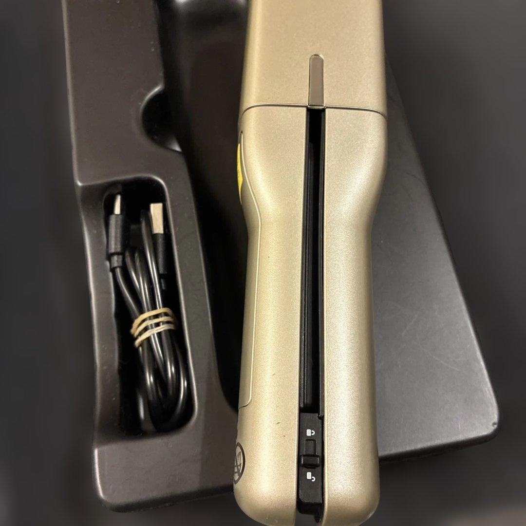 YAMAN ヘアアイロン ゴールド 温度設定付き