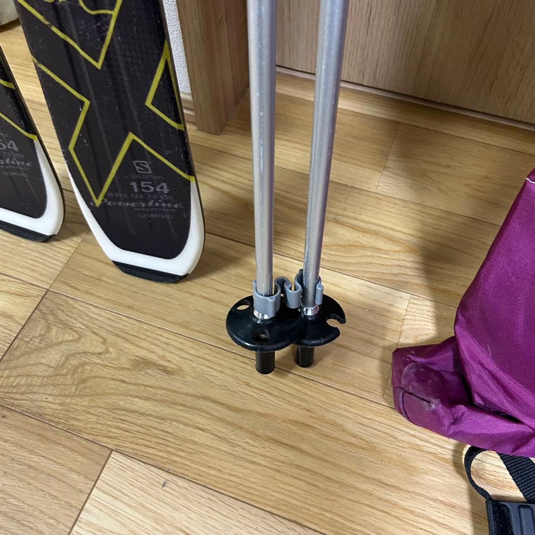 サロモン　X-KART SPORT エックスカート　ストック、スキーカバー