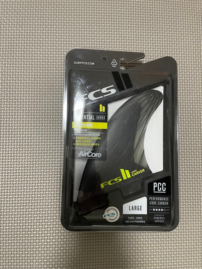 FCS II Carver フィン 3フィンセット LARGE