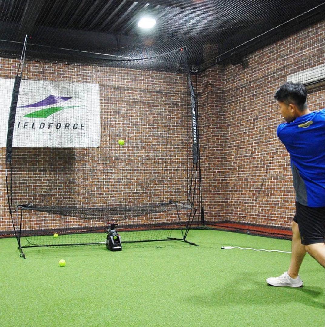 大型バッティングネット スチール製