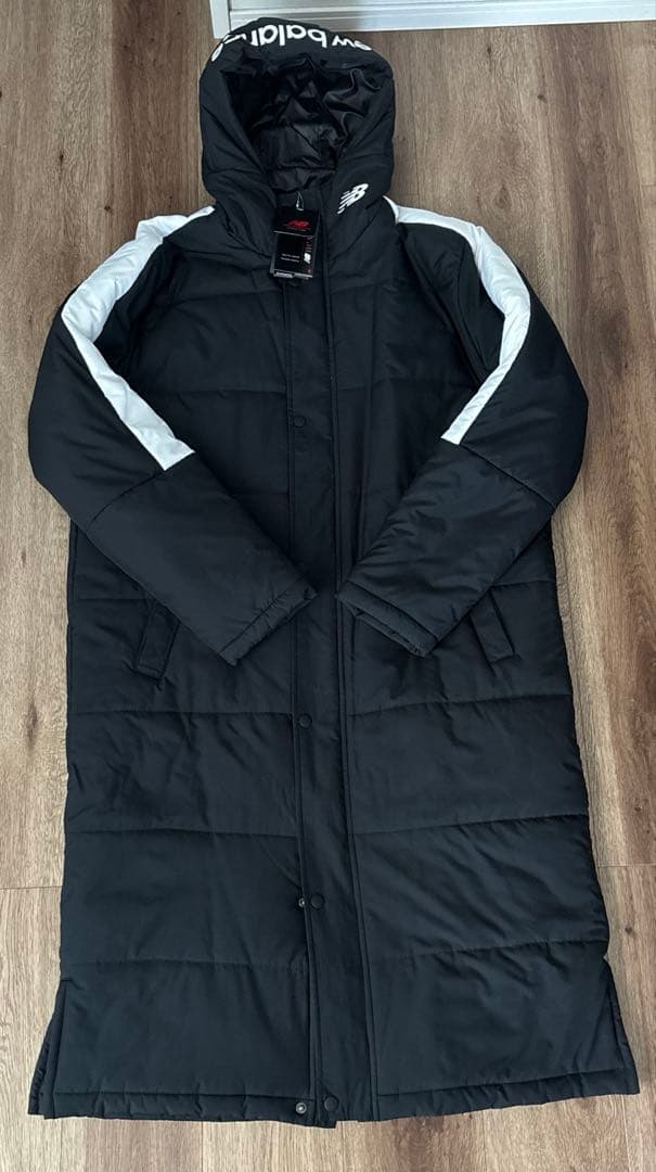 ぴーキチ 新品　ニューバランス new balance 中綿ベンチコート