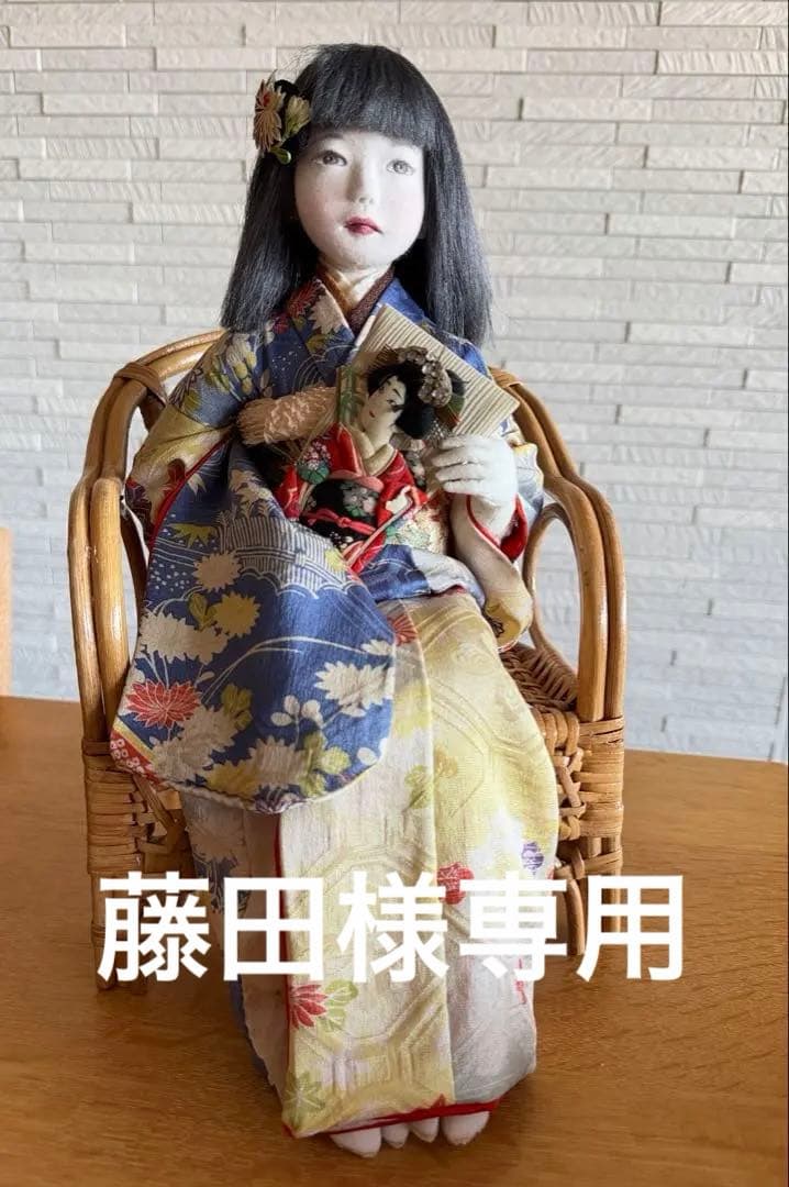 創作人形　初春(高さ35cm)