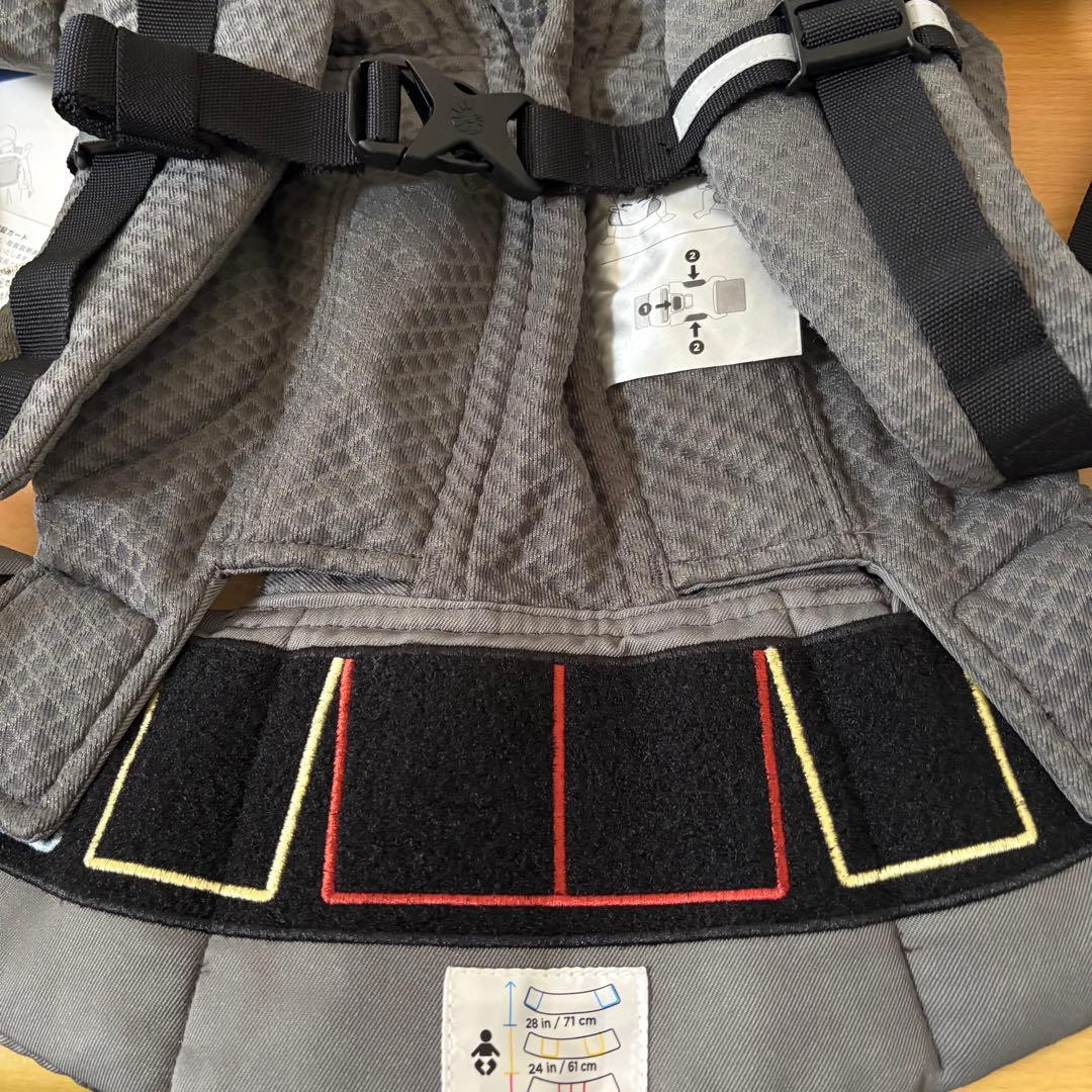 エルゴベビー オムニブリーズ グラファイトグレー 抱っこ紐