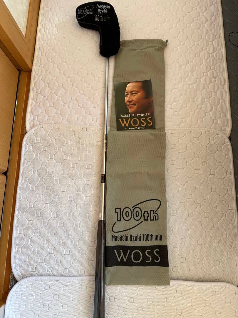 追悼ジャンボ尾崎　100勝記念限定パター　MO-01新品未使用コレクター品です。