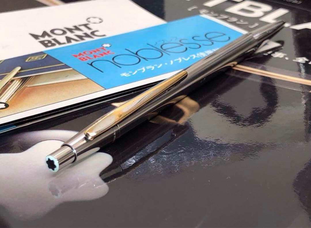 ⭐️カスタム・モデル⭐️モンブラン・ノブレスNo1922⭐️ダイヤのような輝く逸品⭐️