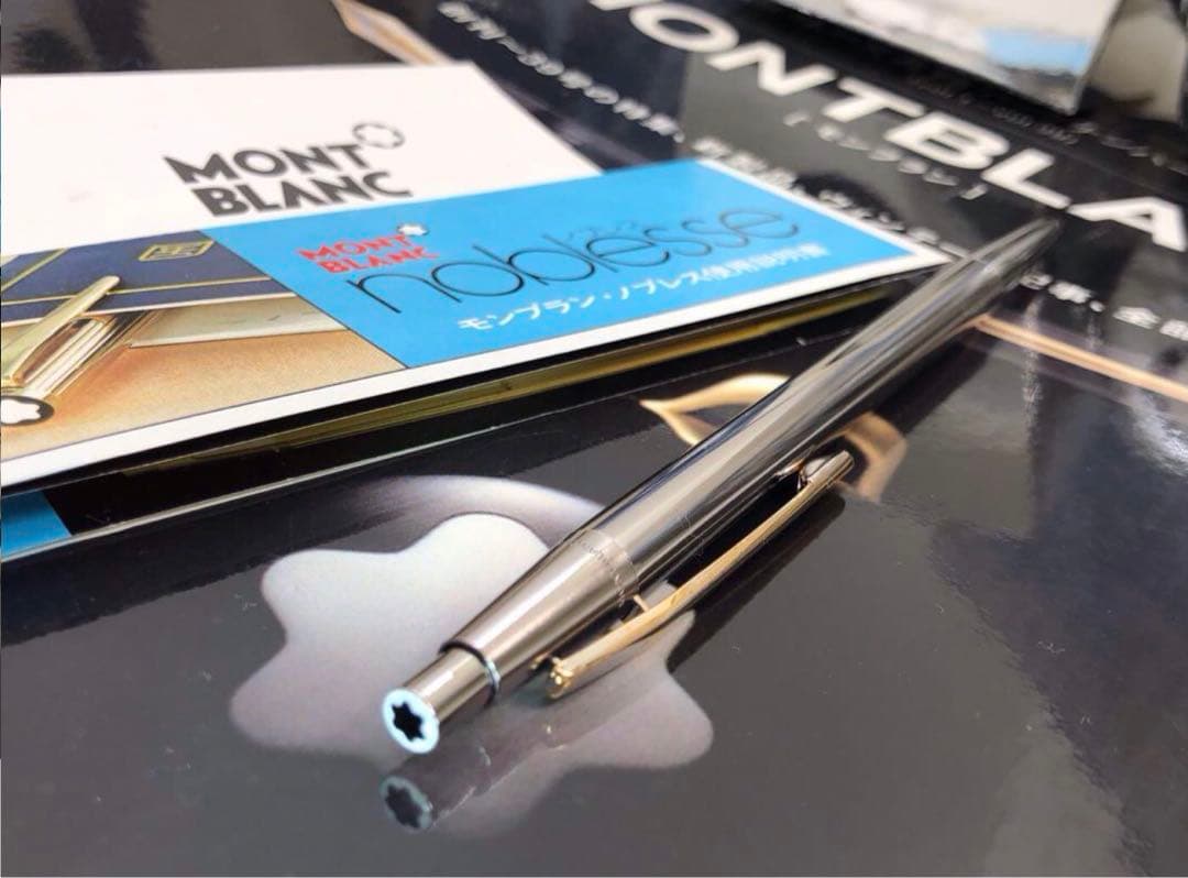 ⭐️カスタム・モデル⭐️モンブラン・ノブレスNo1922⭐️ダイヤのような輝く逸品⭐️