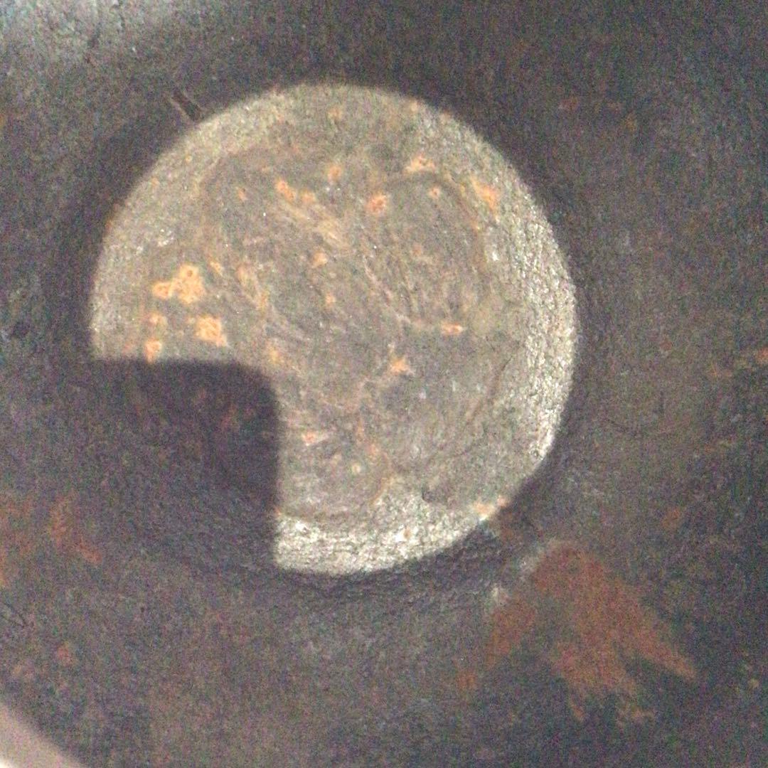 Ｓ２　茶釜　『釜師　和田美之助造』『銀摘み』『阿弥陀堂釜』　共箱　茶道具