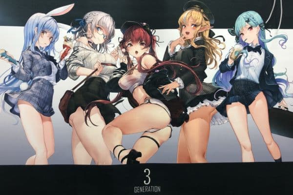 あかさあい　3期生タペストリー