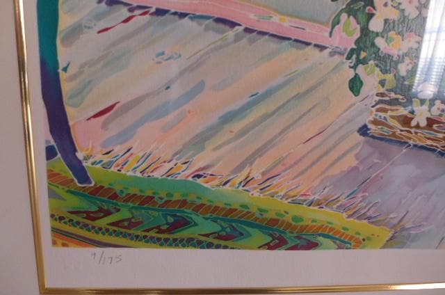 美品 ジェニファー・マークス コテージ オブ トゥペロコート シルクスクリーン