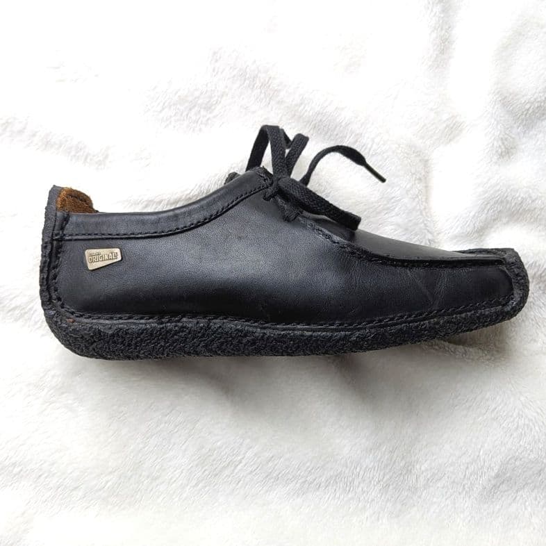 極美品 Clarks ORIGINALS Natalie ナタリー 本革 UK3