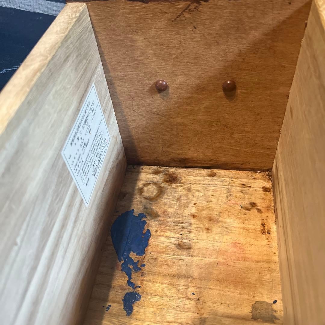 木製階段型箪笥 ダークブラウン