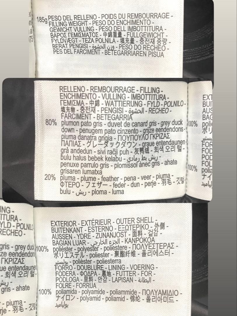 撥水&防風&通気性　新品 ZARA RECCO® スキー ダウンジャケット