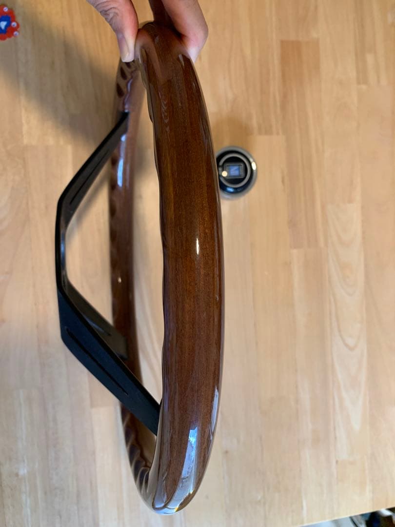 ウッド3本スポーク ステアリング