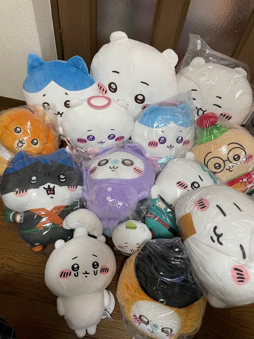 ちいかわ ぬいぐるみ まとめ売り かぼちゃ てんし あくま クリスマス 超BIG