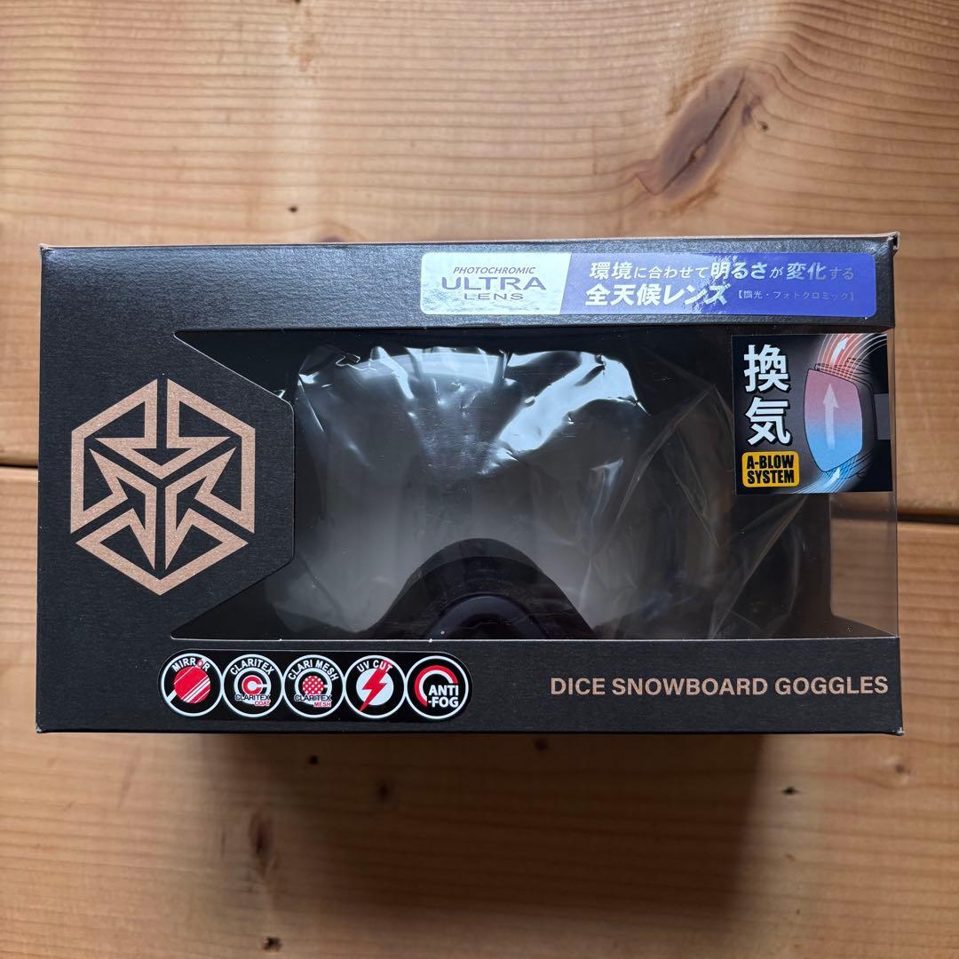 Dice Bank ダイス バンク ゴーグル 22-23 モデル 極上中古