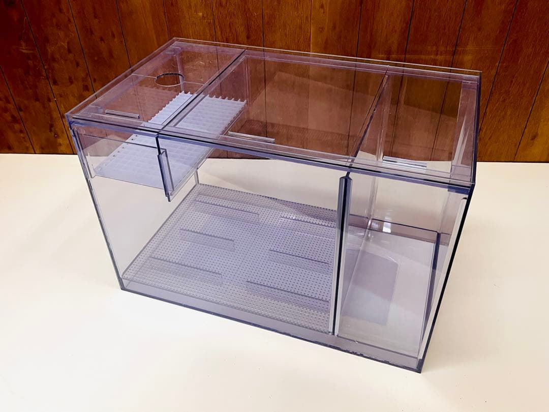 一点限定　オーバーフロー水槽用特注塩ビ濾過槽ウールBox一体式仕様