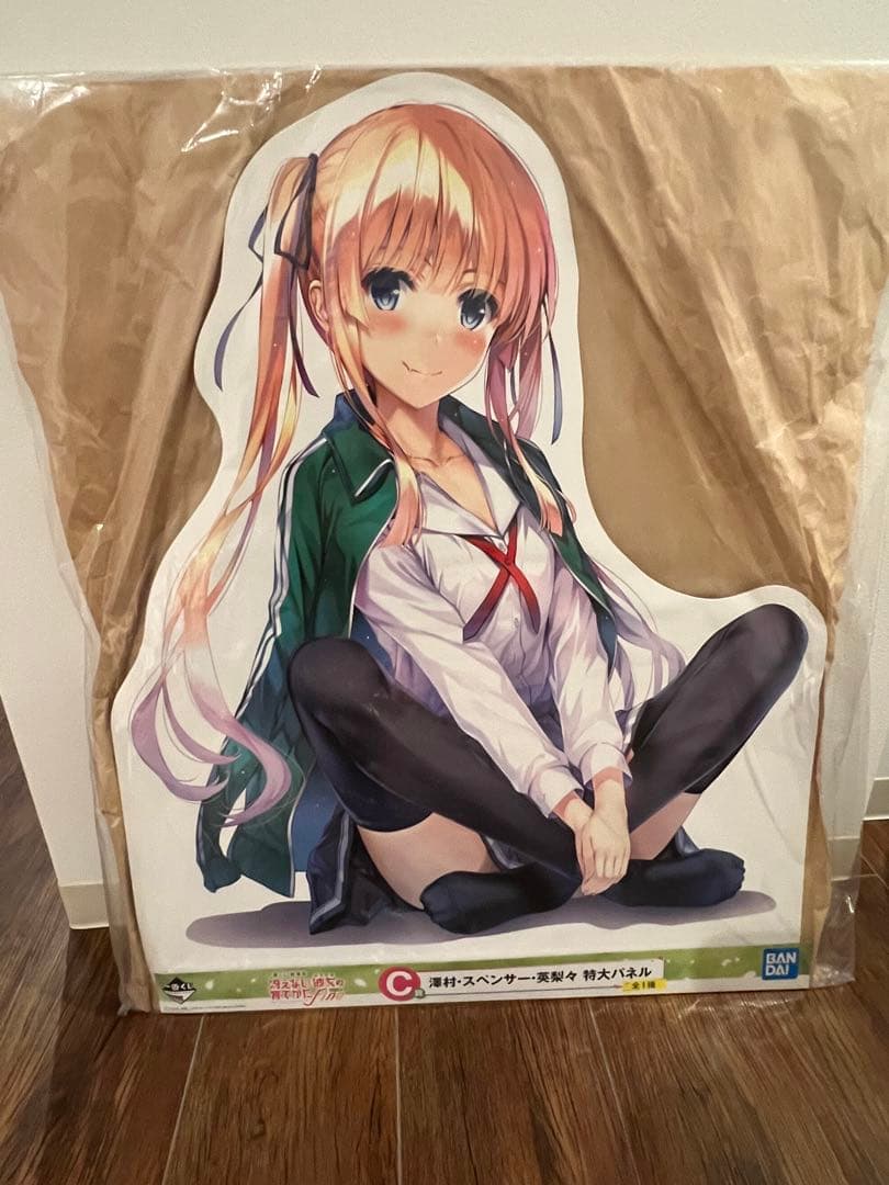 一番くじ　冴えない彼女の育てかた　特大パネル　B C D ラストワン　セット