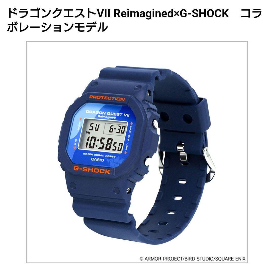 新品　ドラゴンクエストVII　G-SHOCK　エコバッグ付き