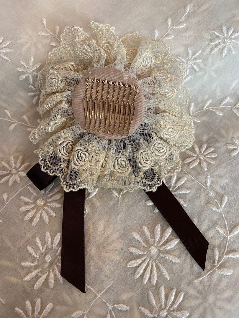 メアリーマグダレン　ロゼッタヘッドドレス　ミルキーローズ