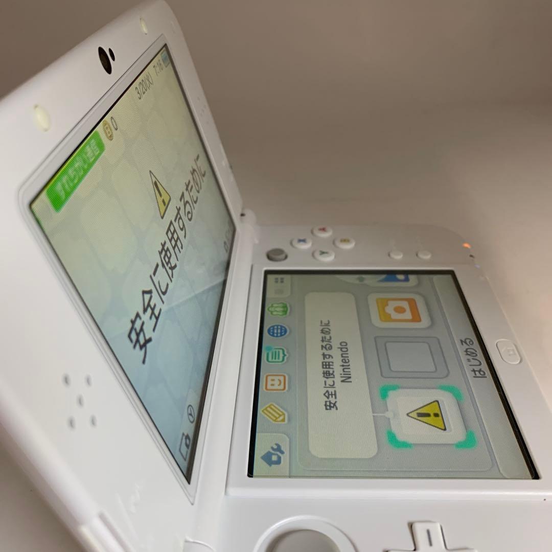 上下IPS　Newニンテンドー3DSLL パールホワイト 222291