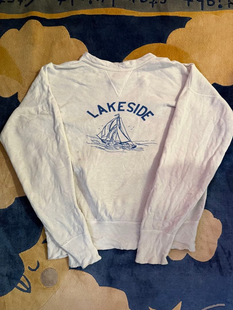 50s スウェット vintage カレッジ 綿100