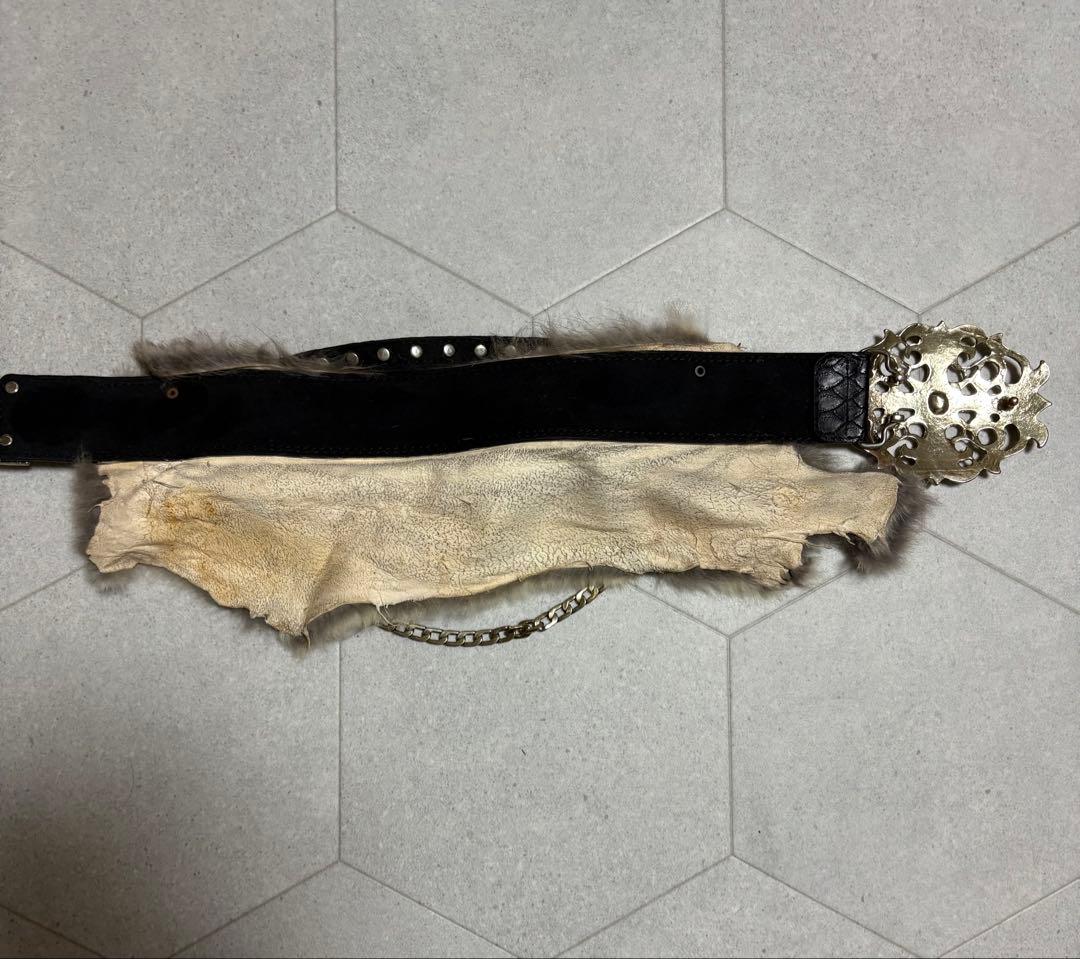 正規品 d.i.a 希少 ファーベルト