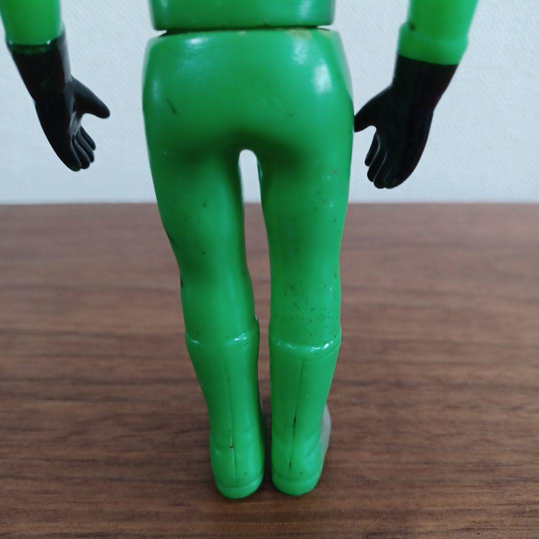 無版権　パチもの　サンダーマスク ソフビフィギュア