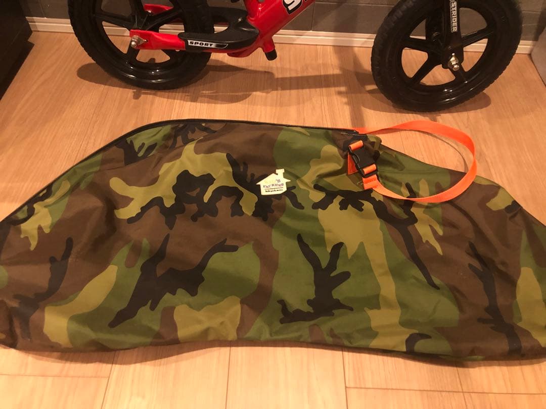 〓超美品〓　ストライダー　赤　レッド　12　カバー付　STRIDER　室内保管