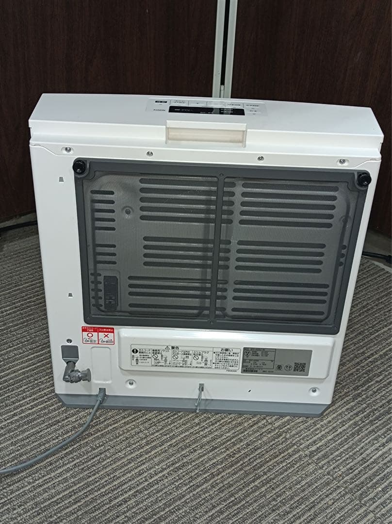 [八6506] ノーリツ 2021年製 都市ガス用 ガスファンヒーター