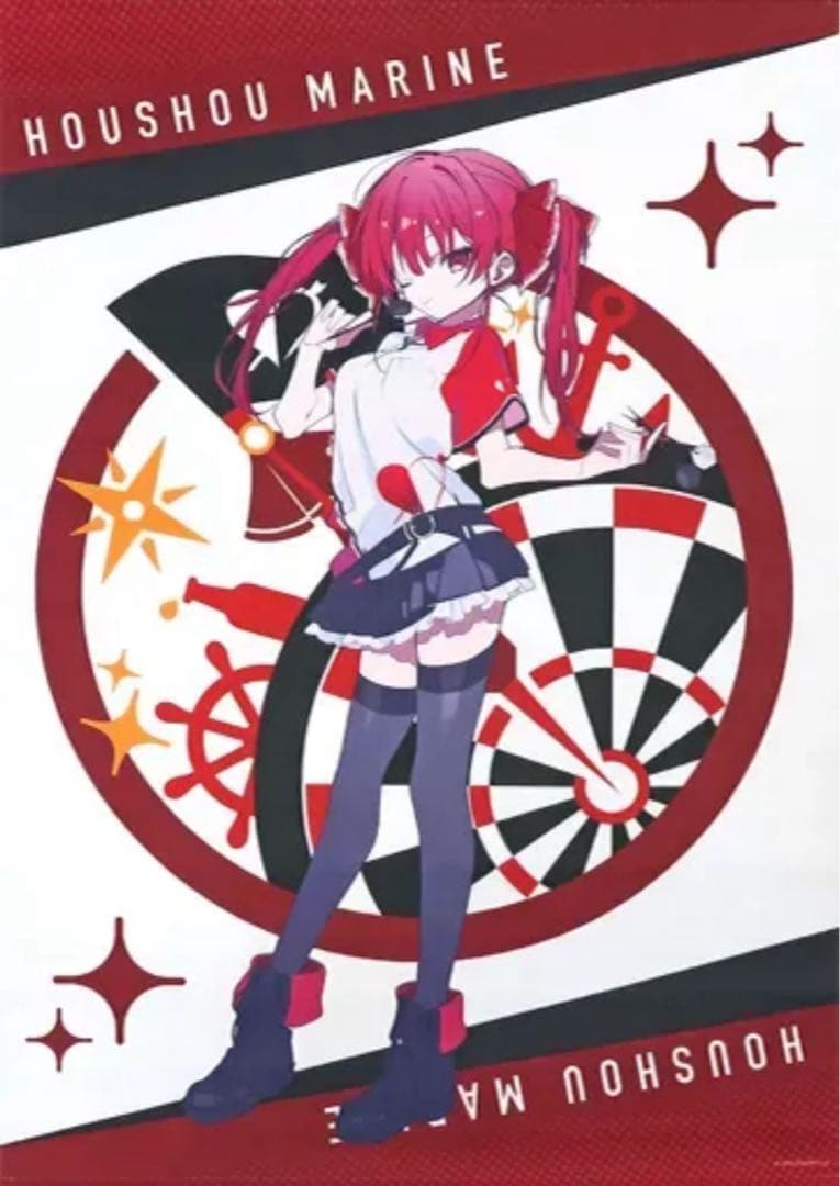 宝鐘マリン タペストリー