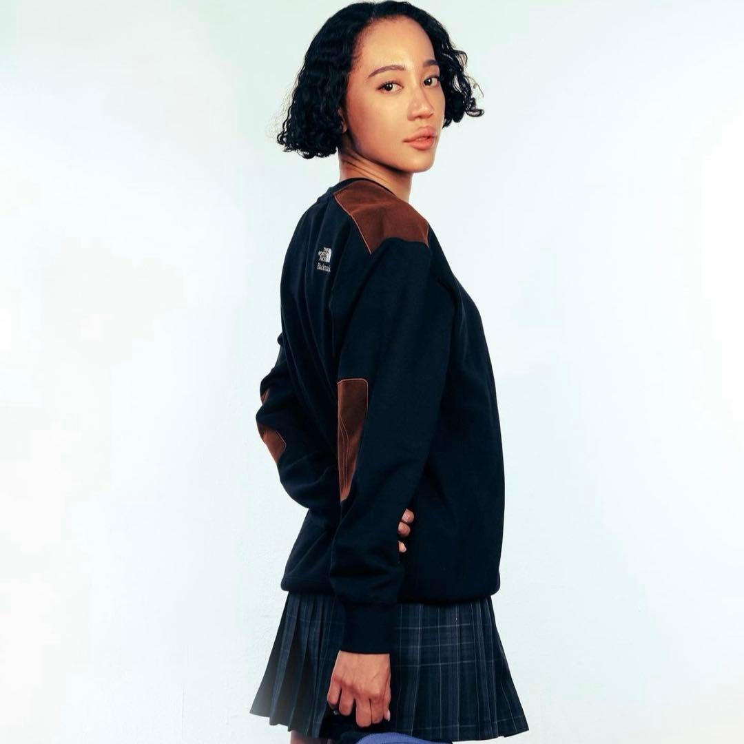 ノースフェイス Backmagic限定 Sweat Crew【L】ブラック 黒