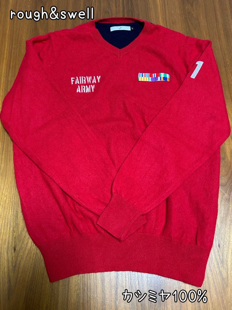rough &swell＊カシミヤ100%セーター/L/試着のみ