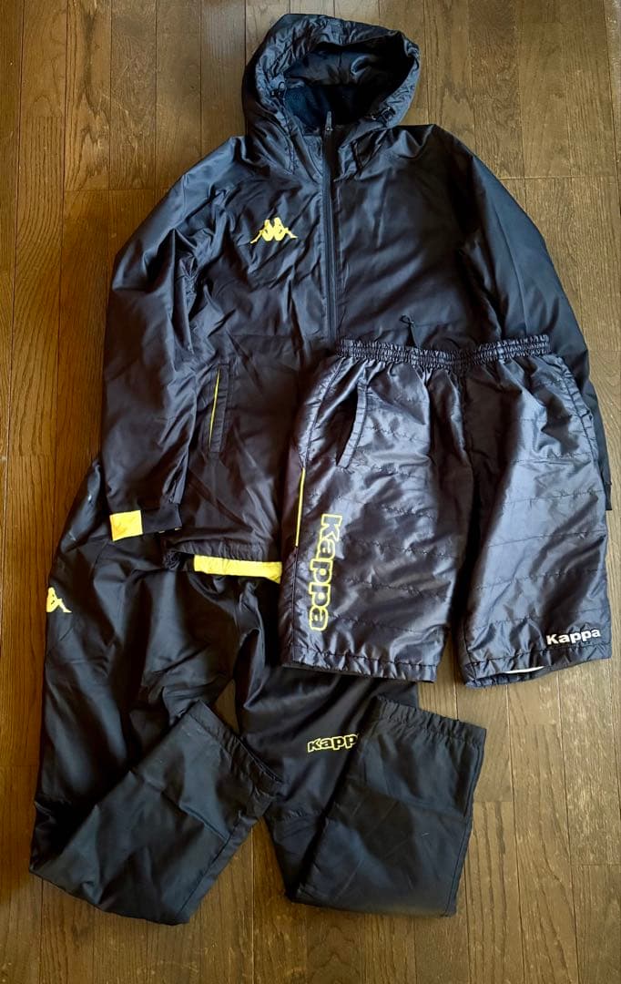 【レア】KAPPA(カッパ ) 中綿 ウォーマー上下セット ピステ LUZ