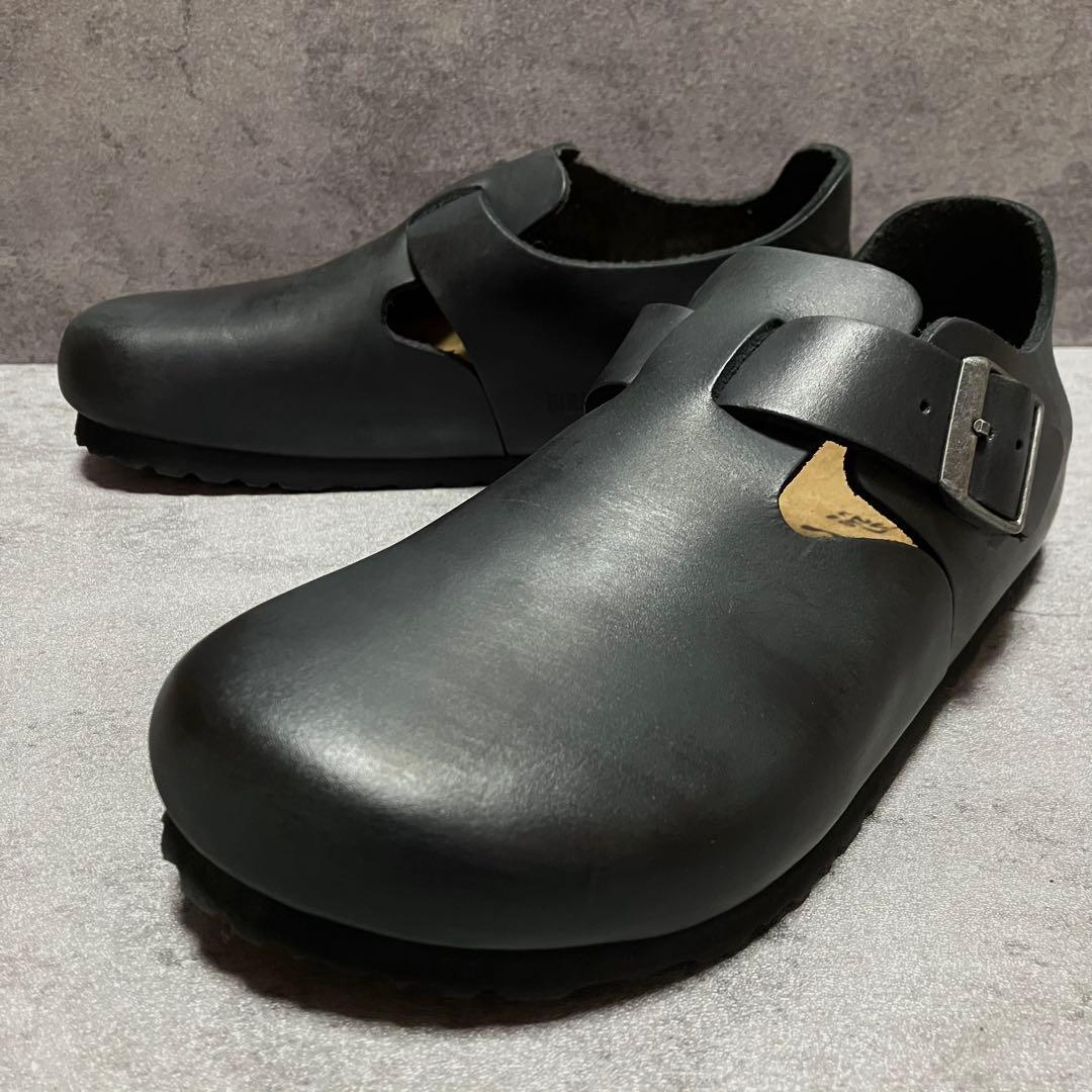 新品　ビルケンシュトック　ボストン　ナロー幅　オイルドレザー　ブラック　2234